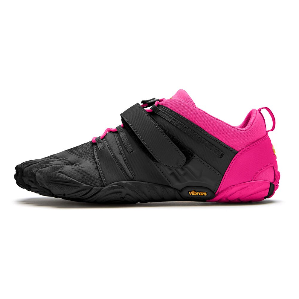 Vibram FiveFingers Dame Vandrestøvler Sort/Pink - V-Train 2.0 - 7280ECYDR